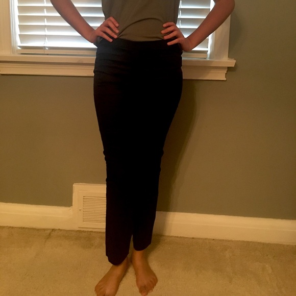 Helmet Lang navy blue pants - Picture 1 of 4